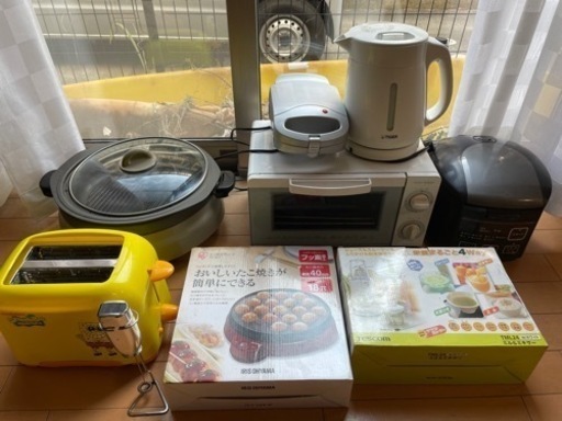 【決まりました】キッチン家電　まとめ売り　計9点