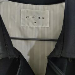 トレンチコート　ネイビー　GLACIERの画像