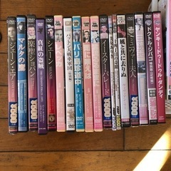 昔の名画、DVD.CD.カセットテープたくさん