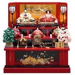 【譲ります】久月　雛人形セット　３段