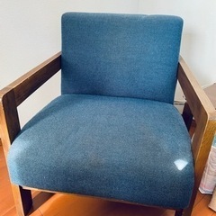 【値下】アメリカンビンテージ_一人掛けソファ