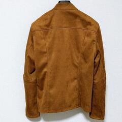 ★お好きなもの３点選べます★BACK NUMBER レディース M スウェード調 ライダースジャケットの画像
