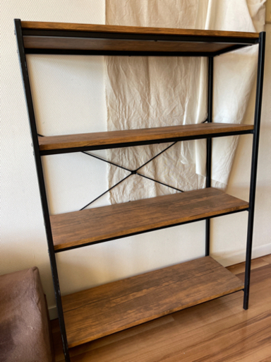 Salut! サリュ オールドアイアンラックワイド4段 WEB限定ディスプレイ