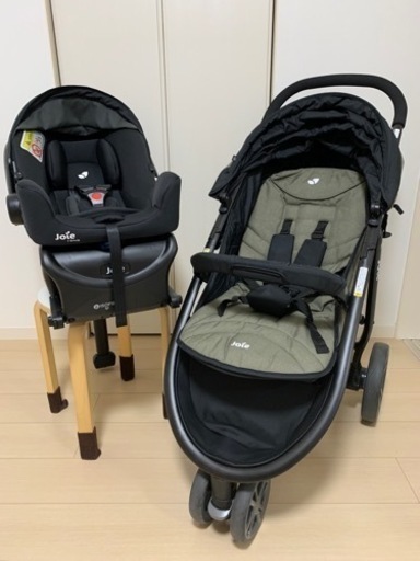 joie トラベルシステム　ベビーカー　オリーブ