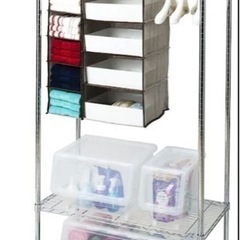 【お譲り先決定】5,000円→4,000円　メタルラック3段の画像