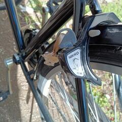 自転車 27インチ シマノ6段ギア オートライトの画像