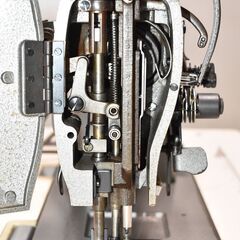≪y515≫セイコー 工業フラットベッドミシン LSW-28BLK ダブルステッチ/2本針角縫 水平全回転 2倍かま 41224-05の画像