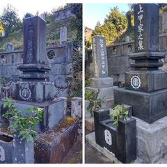 大切なお墓・美しく甦ります❗特許コーティングで汚れを防ぎます✨ − 愛媛県