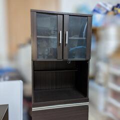 【決まりました】お値下げ！　ニトリ　ミニ食器棚　ブラウン　カップ...