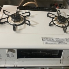 値下げしました　都市ガスコンロ　パロマエブリシェフ　ホース付き