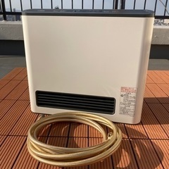 ⭐️決まりました⭐️都市ガス用　ファンヒーター　ガスホース付　大部屋用