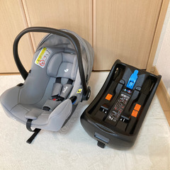 【joie】チャイルドシート、isofixベース、ベビーカーの3点セット【トラベルシステム】i-snug iBase litetrax4 説明書・箱あり
