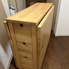 IKEA NORDEN バタフライ 折り畳みテーブル