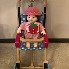 ぽぽちゃんとベビーカー