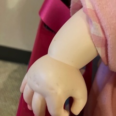 ぽぽちゃんとベビーカーの画像