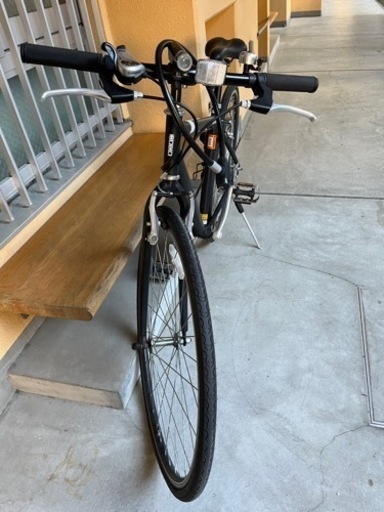 クロスバイク ロードバイク 自転車 SCF700 ブラック