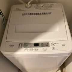洗濯機　AQUA製（AQW-S452W）