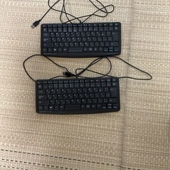 ELECOM キーボード(有線)2つ