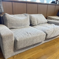 2人用　ソファ　無料　手渡しの画像