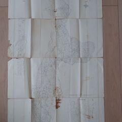 【北杜市郷土資料】④ 「高根町全図」　昭和45年2月1日　高根町...