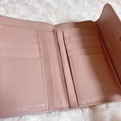 miu miu  正規品　財布　三つ折り　ピンク　リボンの画像