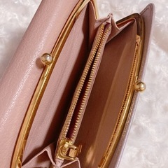 miu miu  正規品　財布　三つ折り　ピンク　リボンの画像
