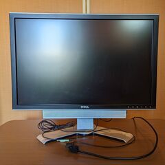 DELL製24インチモニター (2006年製造、1920x120...