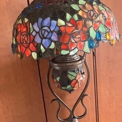 間接照明 レトロ ステンドグラス