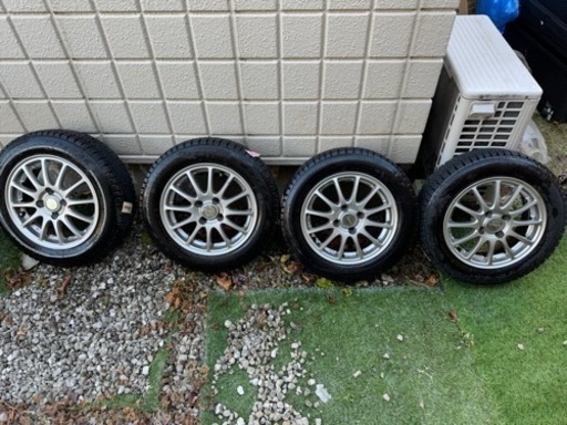 165/65r14 アルミタイヤ　スタッドレスタイヤ　ブリザック　４本セット
