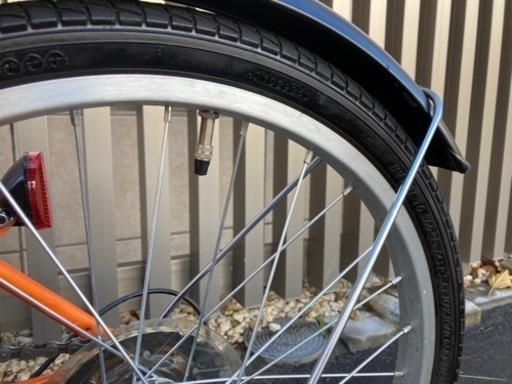 (美品)advance変速折りたたみ自転車