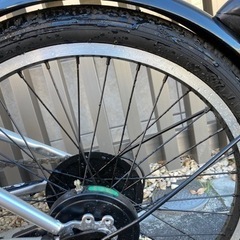 (美品)RAYCHELL変速折りたたみ自転車(2)