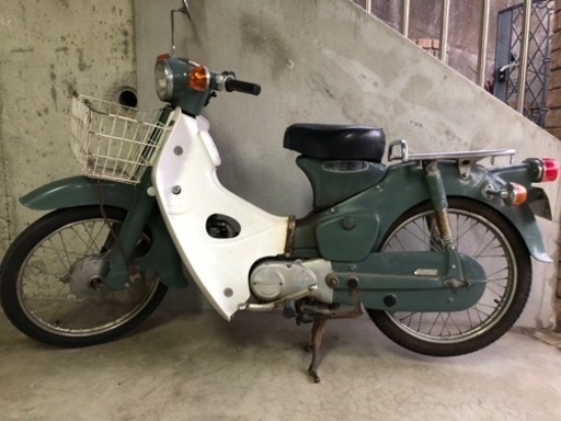 ホンダ　行灯カブ　走行距離短し。
