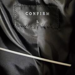 CONFIRM メンズロングコート Ｌ　グレーの画像