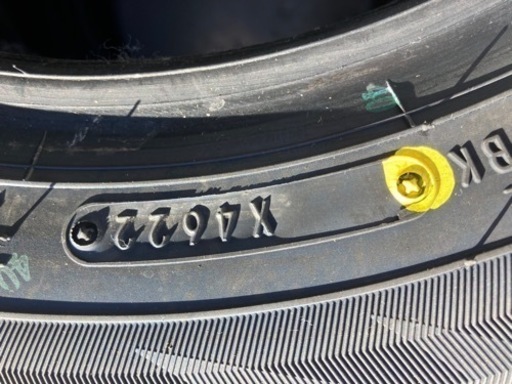 スタットレスタイヤ未使用155/70-13