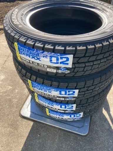 スタットレスタイヤ未使用155/70-13