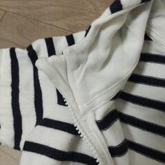 プチバトー　80　パーカーの画像