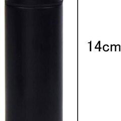【新品・未使用】コンパクトボトル（140ml・ブラック）