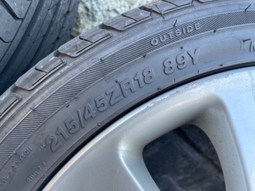 CR-V純正ホイール 215/45ZR18