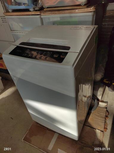 最終値下げ 洗濯機 使用歴半年未満 アイリス IAW-T604E-W 6kg ホワイト  2021年度製