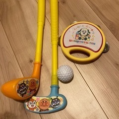 【取引中】アンパンマンおもちゃ３種類＋おまけありの画像