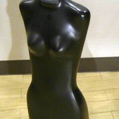 上半身のマネキン・ブラック
