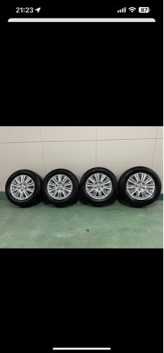 195/65r15アルミ付き4本スタッドレスタイヤお届け可