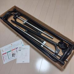 新品同様 折りたたみ 鉄棒 耐荷重(約)100kg 5段階調節可 室内使用可 子供用の画像