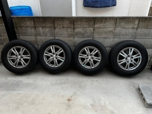 「完了」スタッドレスタイヤ ホイールセット