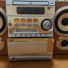 【無料譲渡】ミニコンポ KENWOOD（ジャンク扱い）