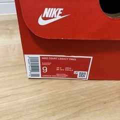 ナイキ　NIKE　コート レガシー キャンバス ブラック ホワイト 27cmの画像