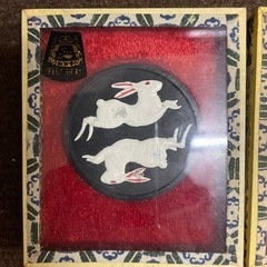 無料　書道用品　墨　12個セットの画像