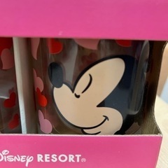 東京ディズニーリゾート★ミッキー♡ミニーペアグラス･新品未使用の画像