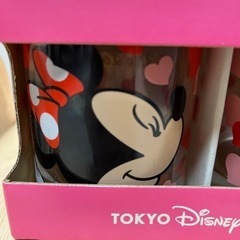 東京ディズニーリゾート★ミッキー♡ミニーペアグラス･新品未使用の画像