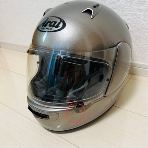 ほぼ未使用　Arai フルフェイスヘルメット　QUANTUM-J 57〜58cm